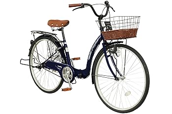 Amazon | AIJYU CYCLE 折りたたみ自転車 26インチ シティ